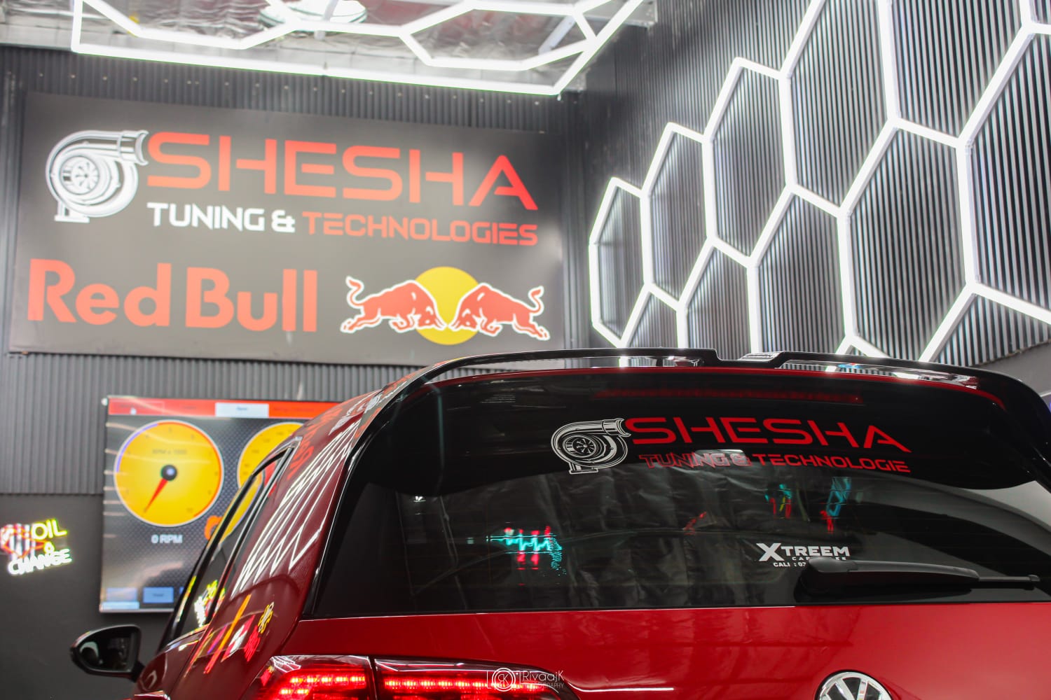 Shesha Tuning workshop with performance vehicle